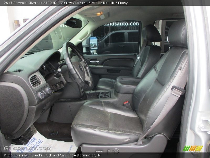 Silver Ice Metallic / Ebony 2013 Chevrolet Silverado 2500HD LTZ Crew Cab 4x4