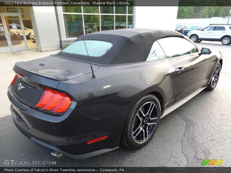 Shadow Black / Ebony 2022 Ford Mustang Ecoboost Premium Convertible