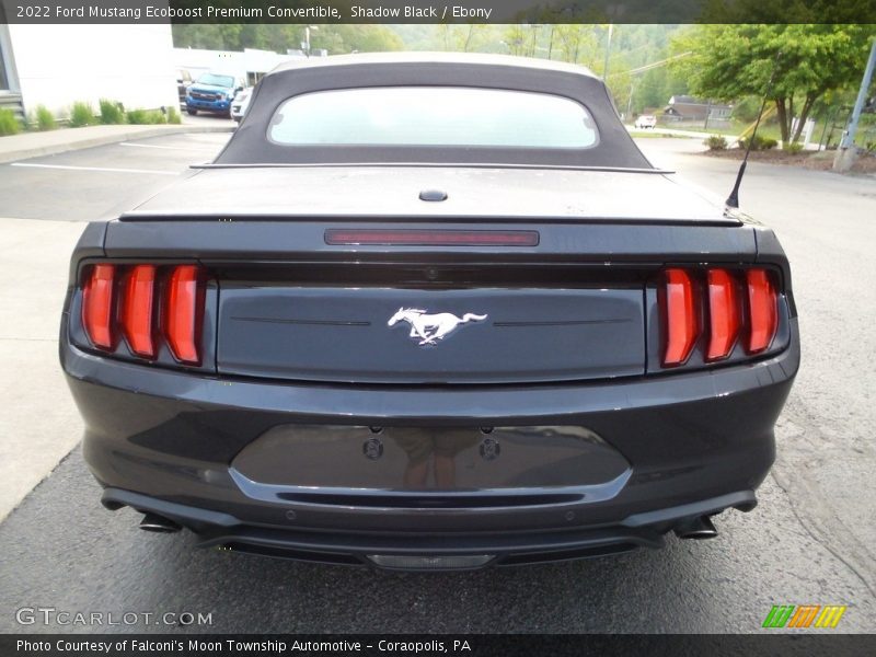 Shadow Black / Ebony 2022 Ford Mustang Ecoboost Premium Convertible