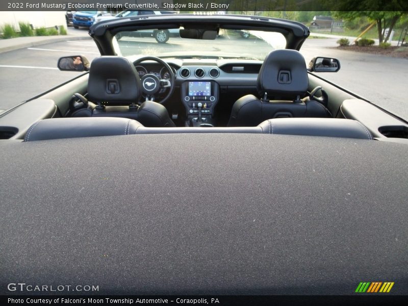 Shadow Black / Ebony 2022 Ford Mustang Ecoboost Premium Convertible