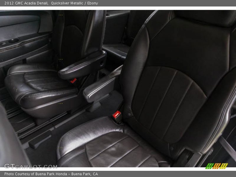 Quicksilver Metallic / Ebony 2012 GMC Acadia Denali