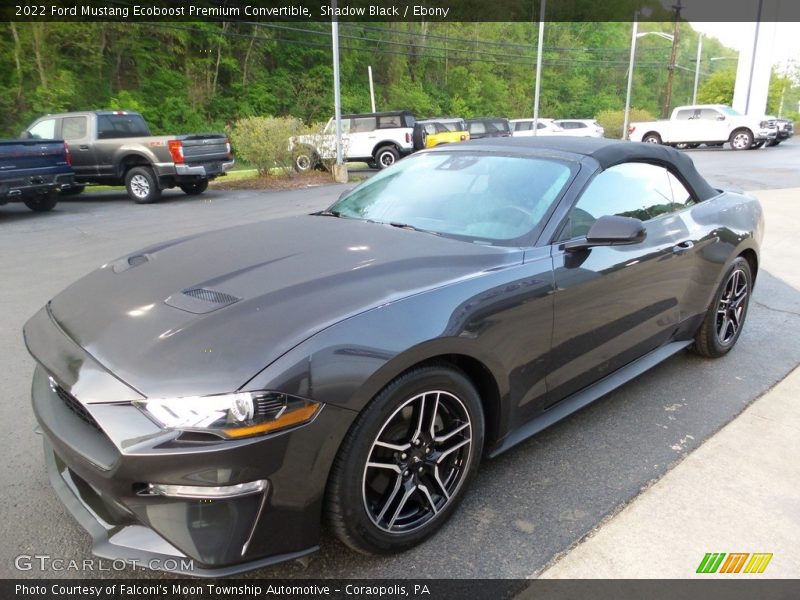 Shadow Black / Ebony 2022 Ford Mustang Ecoboost Premium Convertible