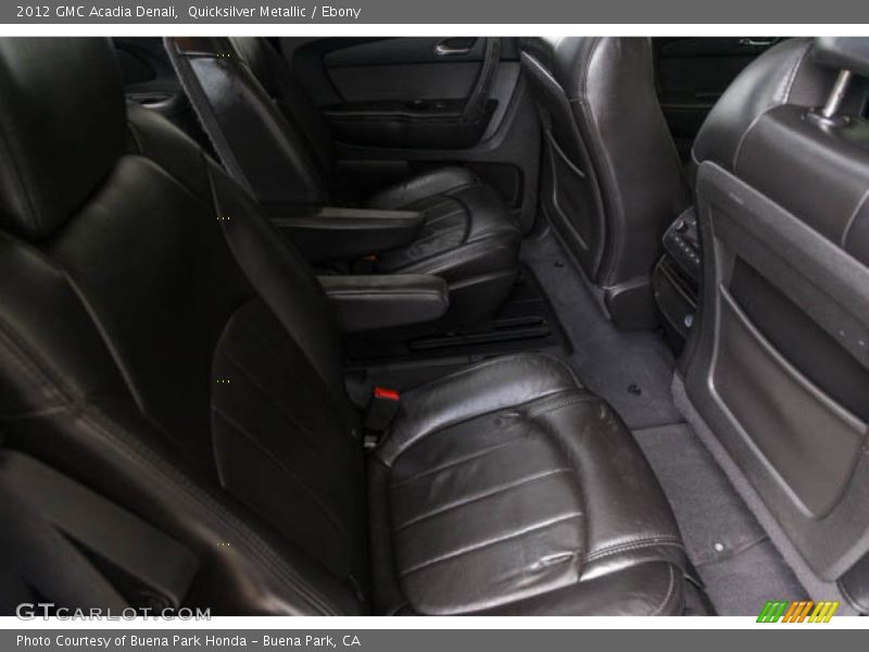 Quicksilver Metallic / Ebony 2012 GMC Acadia Denali