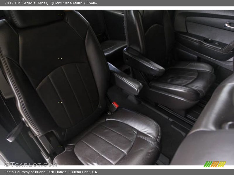 Quicksilver Metallic / Ebony 2012 GMC Acadia Denali
