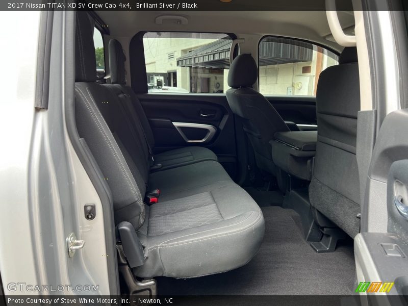 Rear Seat of 2017 TITAN XD SV Crew Cab 4x4