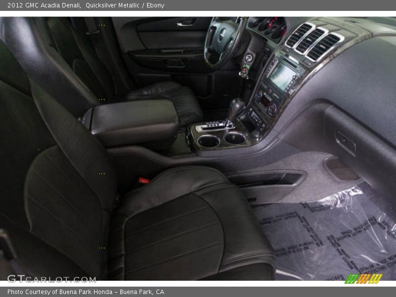 Quicksilver Metallic / Ebony 2012 GMC Acadia Denali