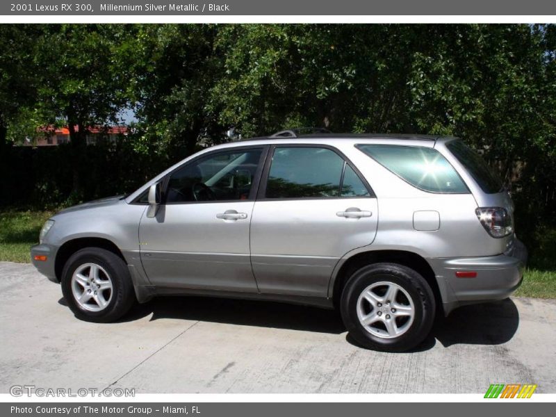 Millennium Silver Metallic / Black 2001 Lexus RX 300