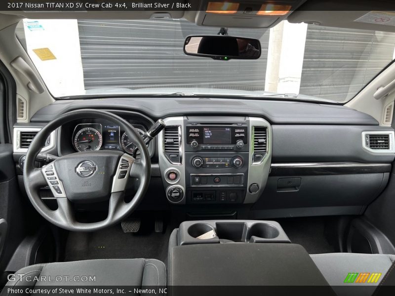  2017 TITAN XD SV Crew Cab 4x4 Black Interior