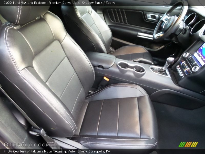 Shadow Black / Ebony 2022 Ford Mustang Ecoboost Premium Convertible