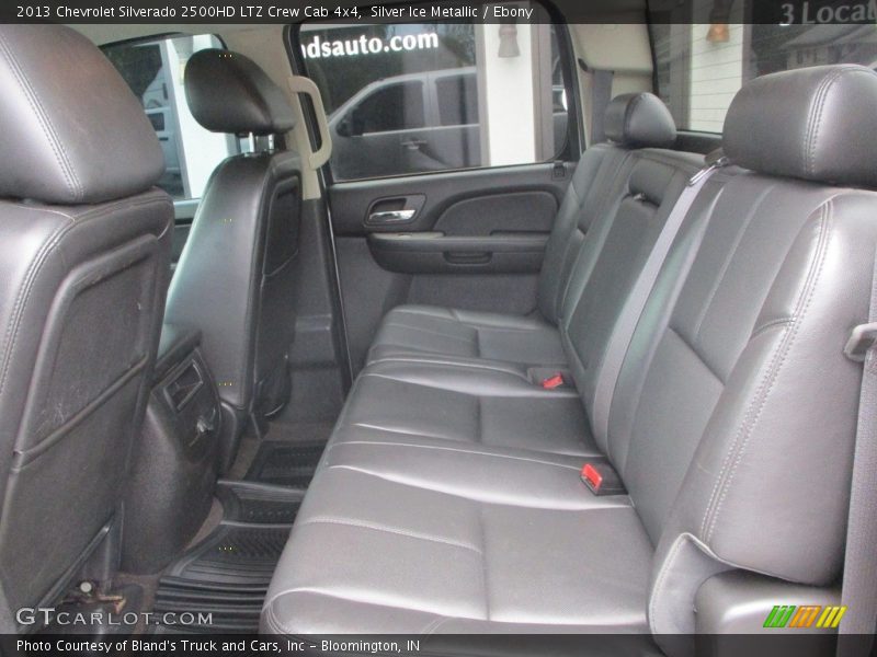 Silver Ice Metallic / Ebony 2013 Chevrolet Silverado 2500HD LTZ Crew Cab 4x4