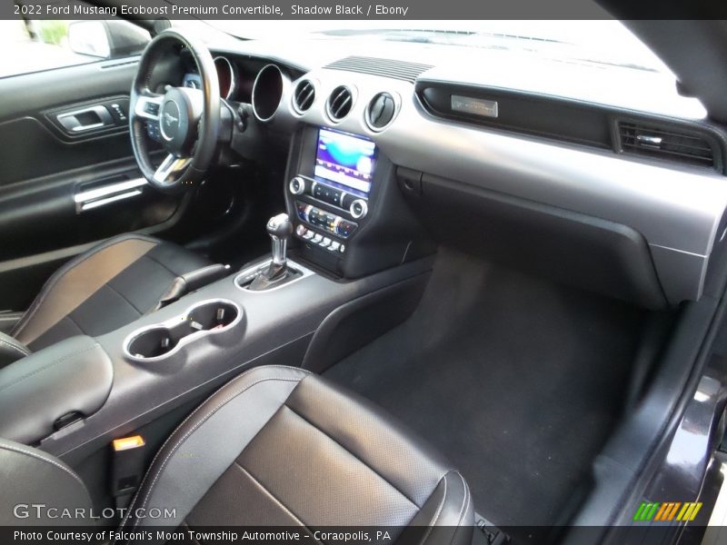 Shadow Black / Ebony 2022 Ford Mustang Ecoboost Premium Convertible