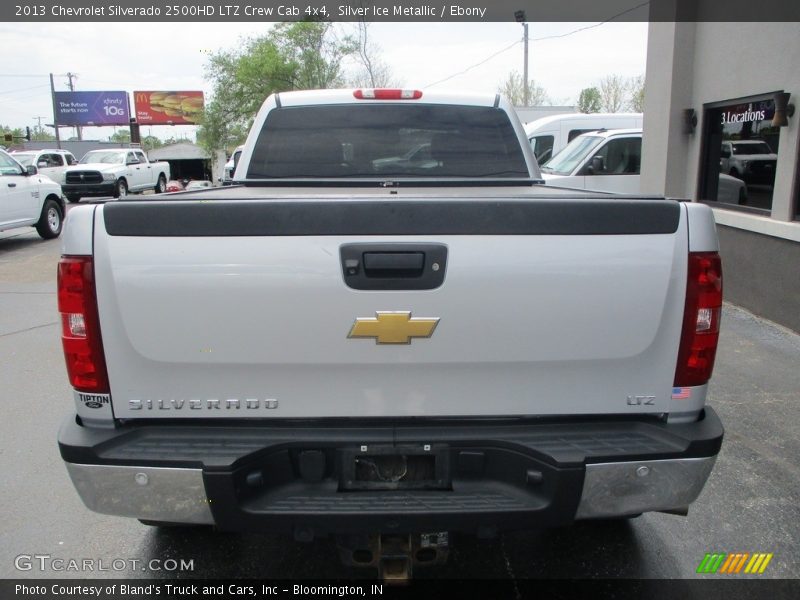 Silver Ice Metallic / Ebony 2013 Chevrolet Silverado 2500HD LTZ Crew Cab 4x4