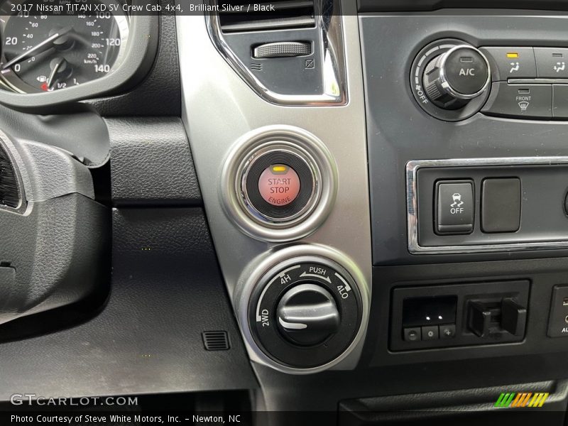 Controls of 2017 TITAN XD SV Crew Cab 4x4