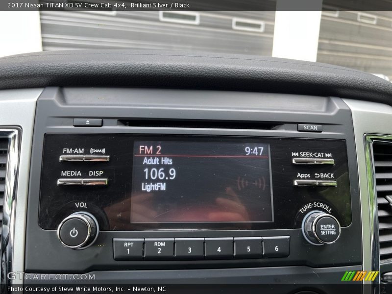 Audio System of 2017 TITAN XD SV Crew Cab 4x4