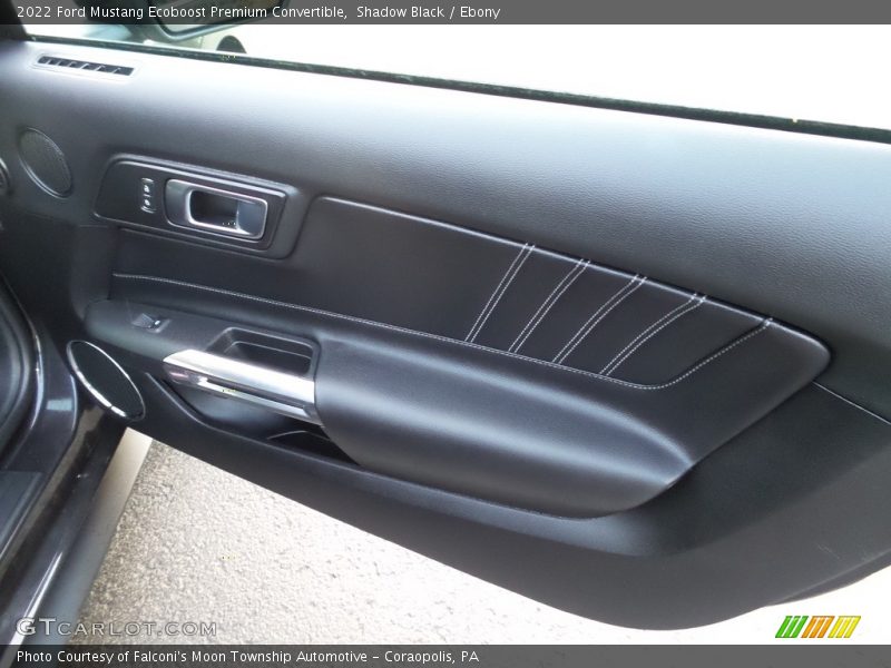 Shadow Black / Ebony 2022 Ford Mustang Ecoboost Premium Convertible