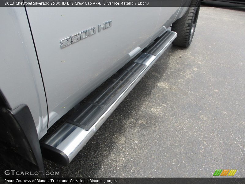 Silver Ice Metallic / Ebony 2013 Chevrolet Silverado 2500HD LTZ Crew Cab 4x4