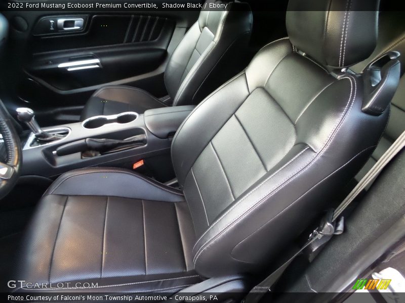 Shadow Black / Ebony 2022 Ford Mustang Ecoboost Premium Convertible