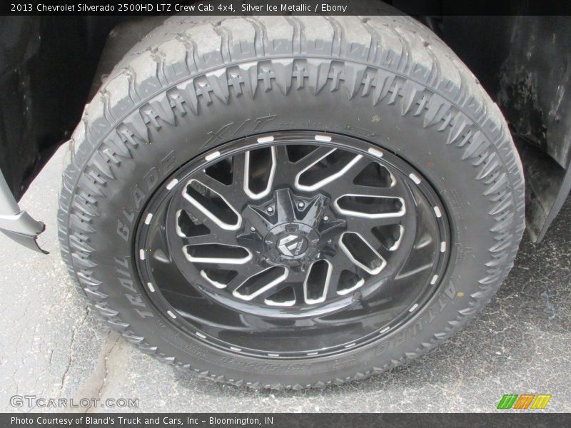 Silver Ice Metallic / Ebony 2013 Chevrolet Silverado 2500HD LTZ Crew Cab 4x4