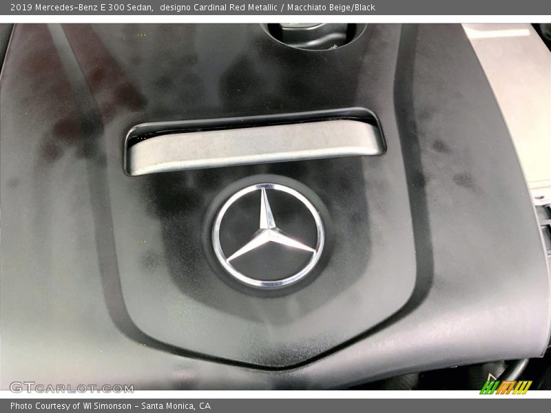 designo Cardinal Red Metallic / Macchiato Beige/Black 2019 Mercedes-Benz E 300 Sedan