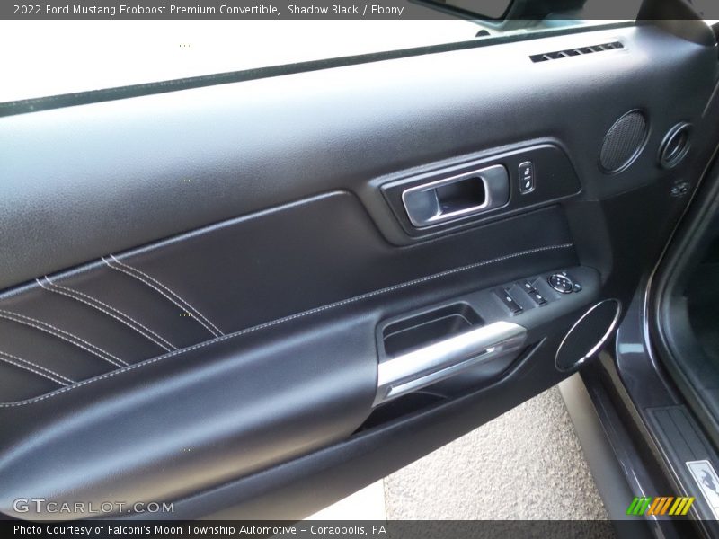 Shadow Black / Ebony 2022 Ford Mustang Ecoboost Premium Convertible