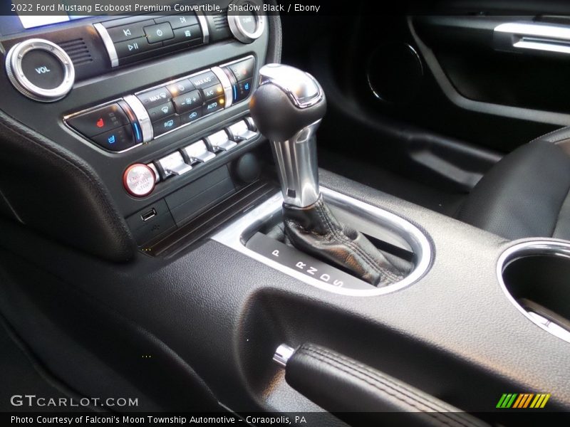 Shadow Black / Ebony 2022 Ford Mustang Ecoboost Premium Convertible