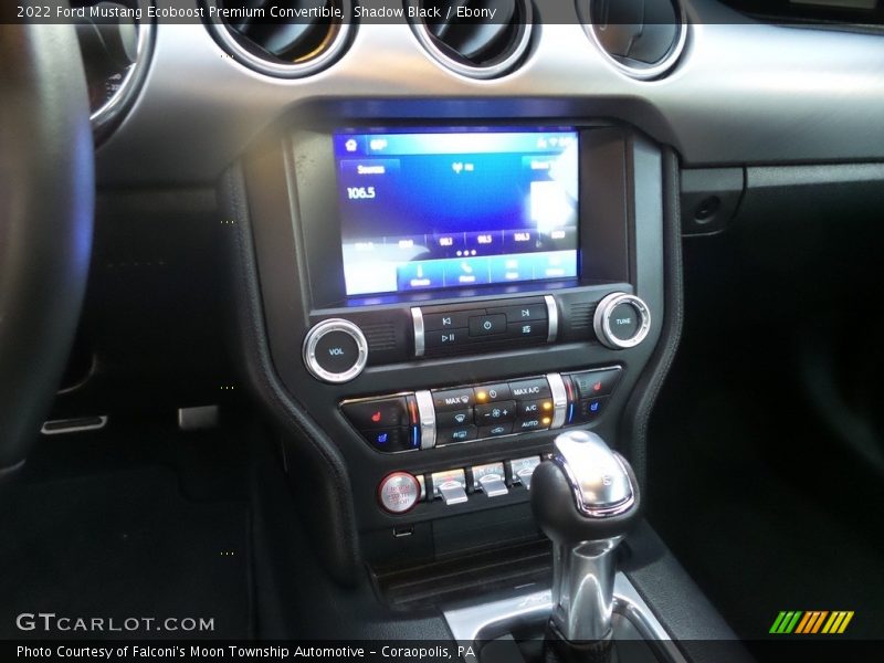 Shadow Black / Ebony 2022 Ford Mustang Ecoboost Premium Convertible