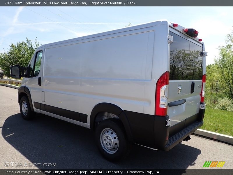 Bright Silver Metallic / Black 2023 Ram ProMaster 3500 Low Roof Cargo Van