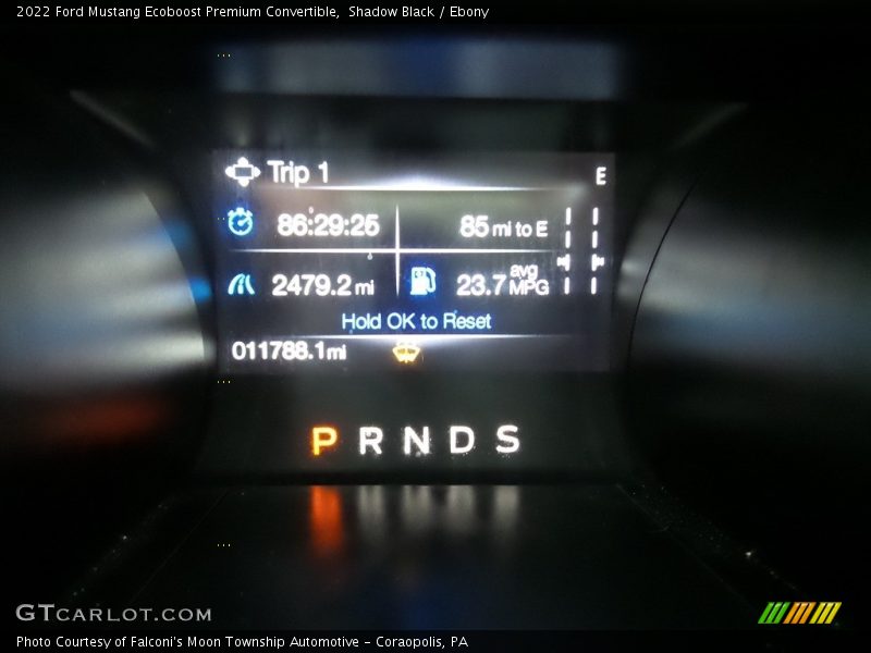 Shadow Black / Ebony 2022 Ford Mustang Ecoboost Premium Convertible