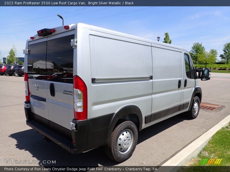 Bright Silver Metallic / Black 2023 Ram ProMaster 3500 Low Roof Cargo Van