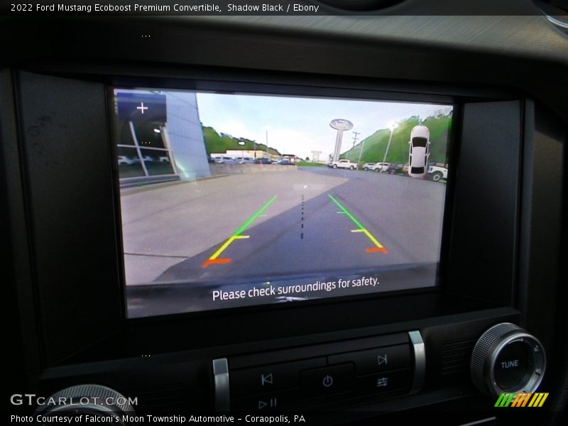 Shadow Black / Ebony 2022 Ford Mustang Ecoboost Premium Convertible