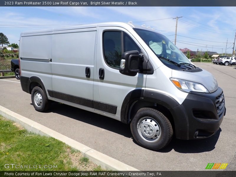 Front 3/4 View of 2023 ProMaster 3500 Low Roof Cargo Van