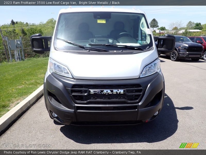 Bright Silver Metallic / Black 2023 Ram ProMaster 3500 Low Roof Cargo Van