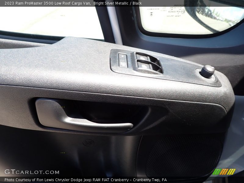 Bright Silver Metallic / Black 2023 Ram ProMaster 3500 Low Roof Cargo Van