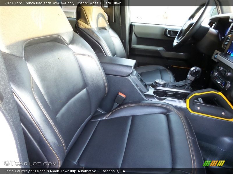 Oxford White / Black Onyx 2021 Ford Bronco Badlands 4x4 4-Door