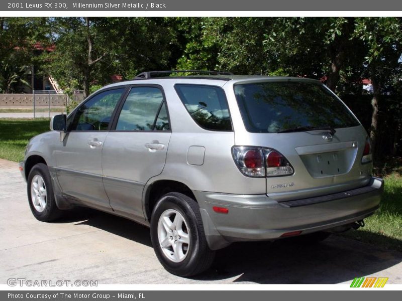 Millennium Silver Metallic / Black 2001 Lexus RX 300