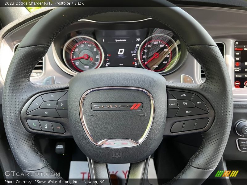 Frostbite / Black 2023 Dodge Charger R/T