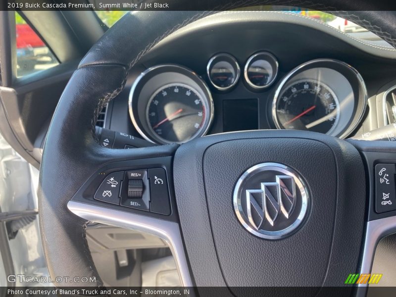 Summit White / Jet Black 2019 Buick Cascada Premium