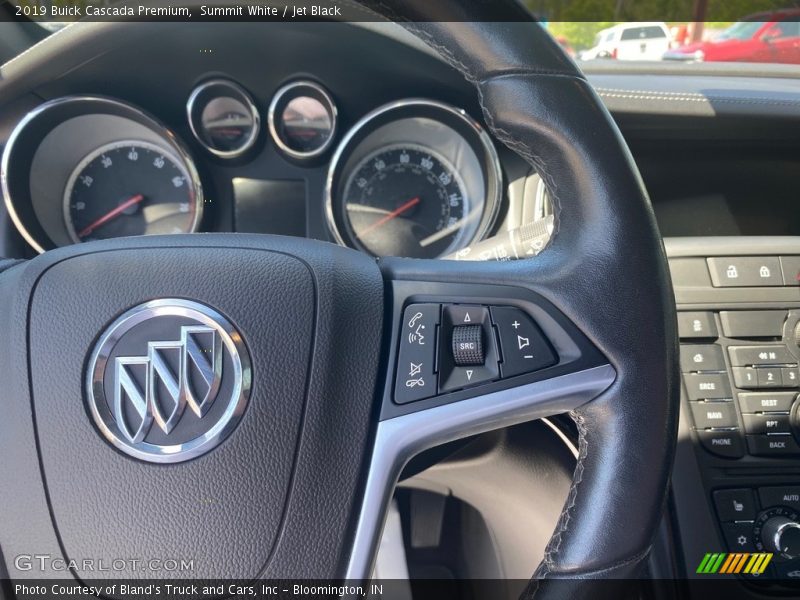Summit White / Jet Black 2019 Buick Cascada Premium
