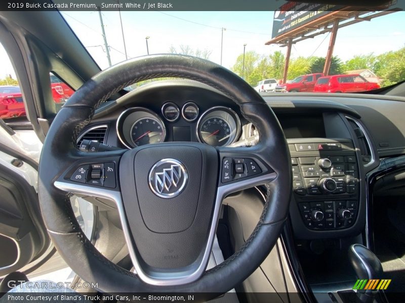 Summit White / Jet Black 2019 Buick Cascada Premium