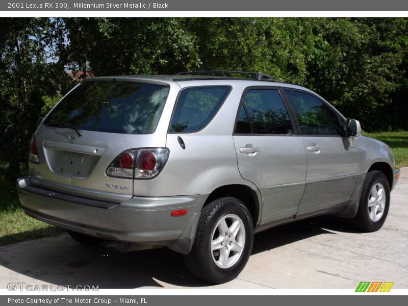 Millennium Silver Metallic / Black 2001 Lexus RX 300