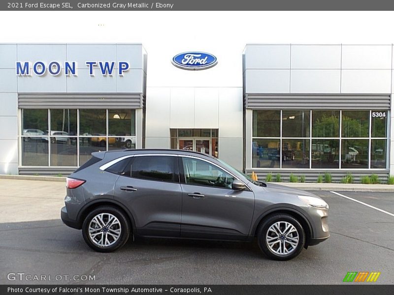 Carbonized Gray Metallic / Ebony 2021 Ford Escape SEL