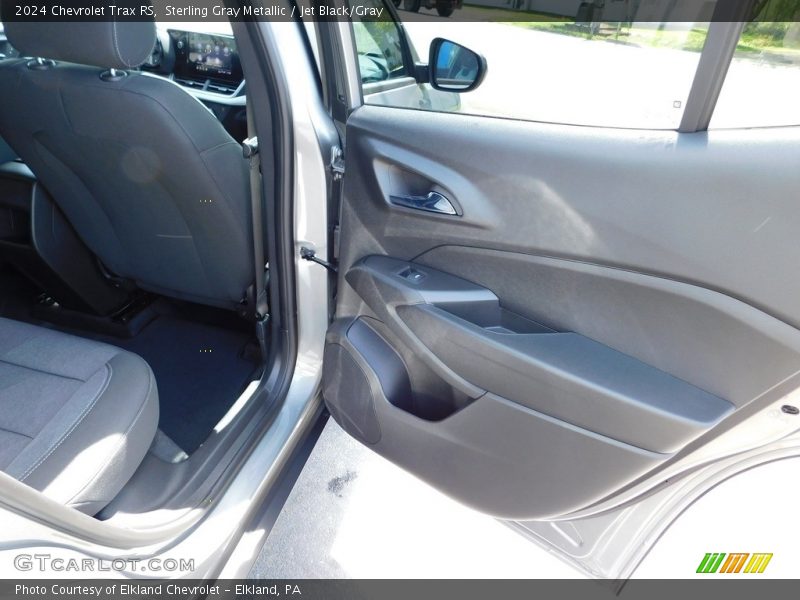 Sterling Gray Metallic / Jet Black/Gray 2024 Chevrolet Trax RS