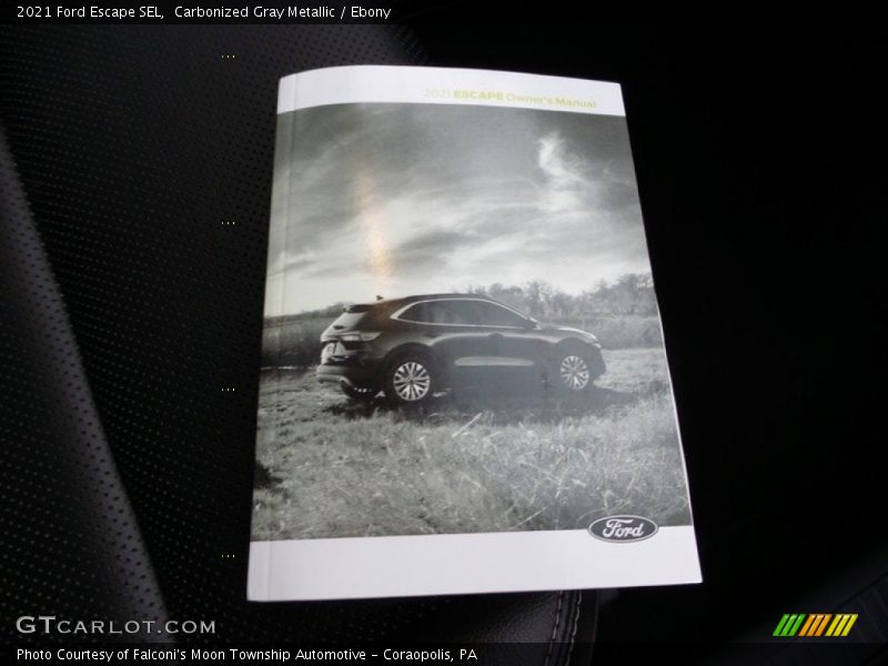 Carbonized Gray Metallic / Ebony 2021 Ford Escape SEL