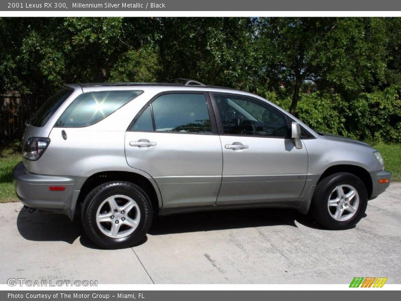 Millennium Silver Metallic / Black 2001 Lexus RX 300