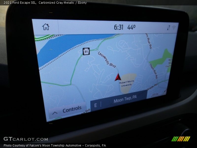 Carbonized Gray Metallic / Ebony 2021 Ford Escape SEL