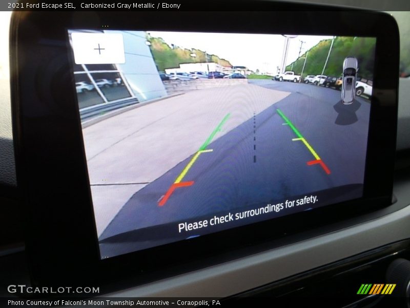 Carbonized Gray Metallic / Ebony 2021 Ford Escape SEL