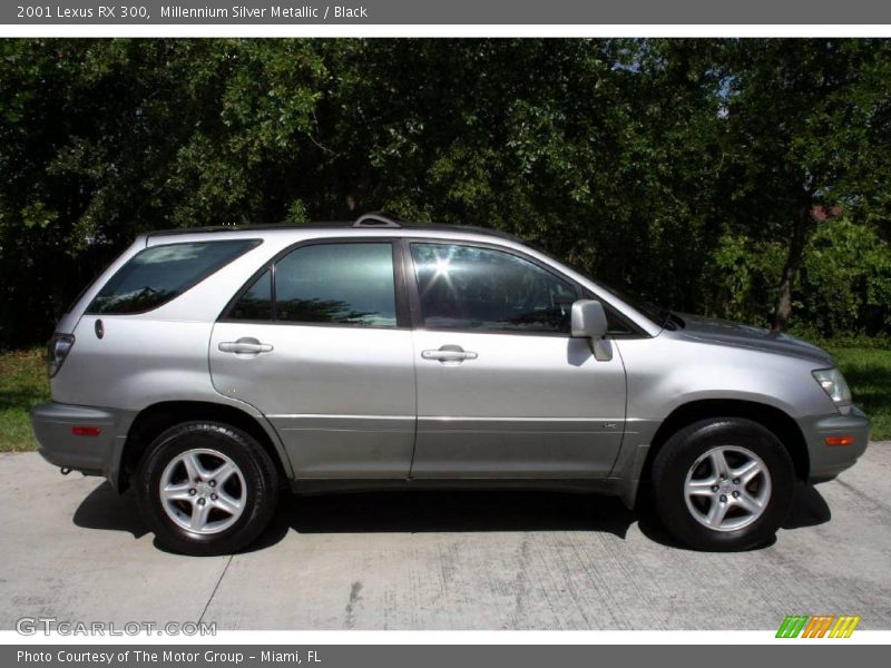 Millennium Silver Metallic / Black 2001 Lexus RX 300