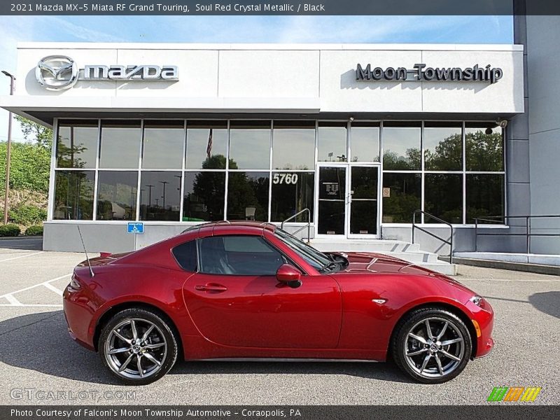 Soul Red Crystal Metallic / Black 2021 Mazda MX-5 Miata RF Grand Touring