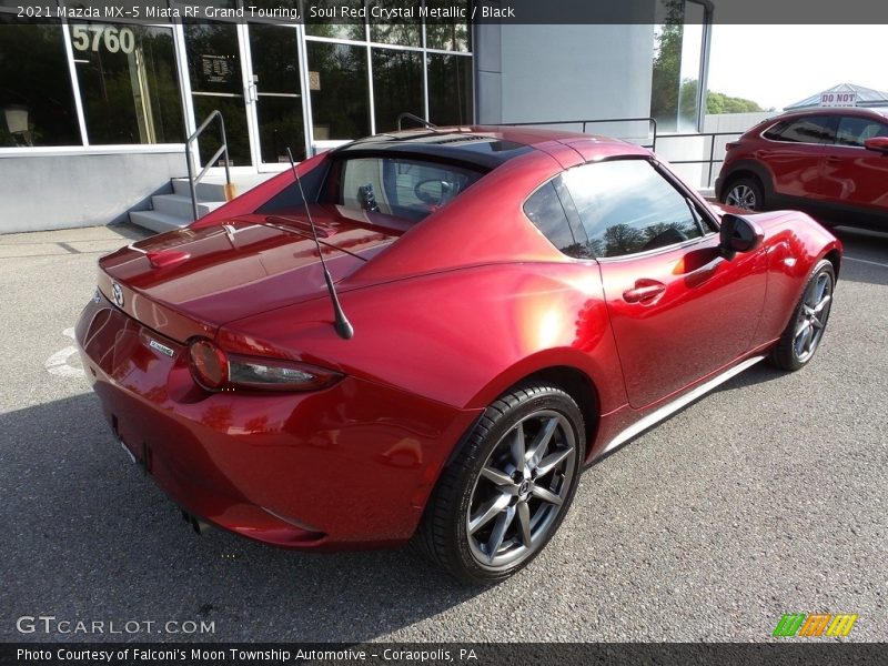 Soul Red Crystal Metallic / Black 2021 Mazda MX-5 Miata RF Grand Touring