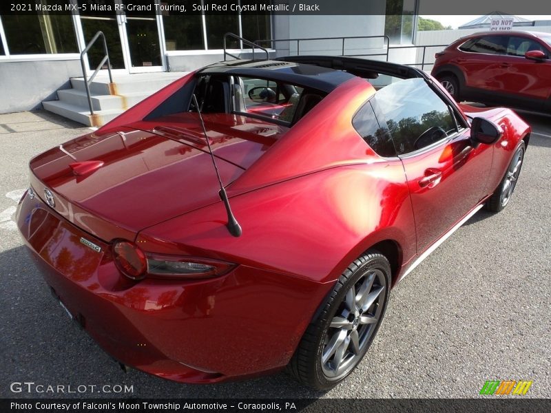 Soul Red Crystal Metallic / Black 2021 Mazda MX-5 Miata RF Grand Touring